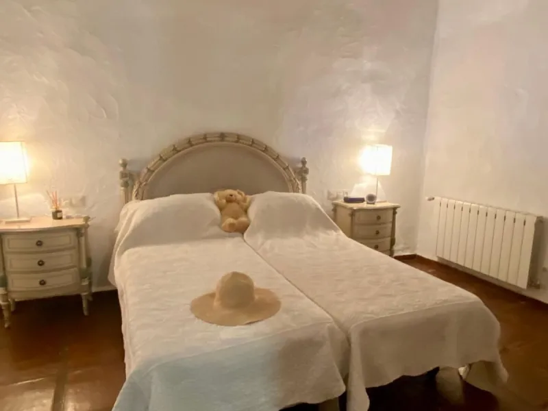 Do you want to feel you are really living in Spain? To smell the herbs on the breeze and to sit and look across the rolling countryside to the mountains with a glimpse of the sea glittering beyond the mountains. To feel the soul of this beautiful property