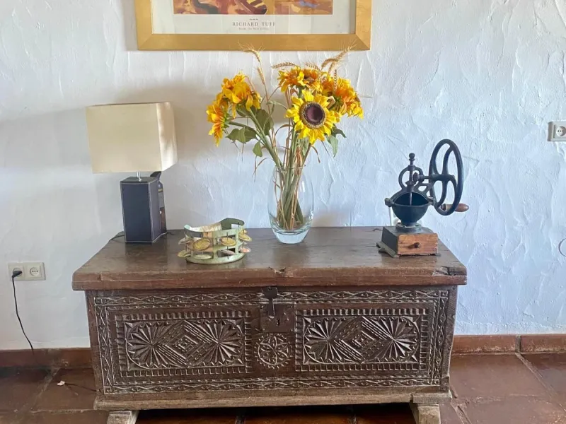 Do you want to feel you are really living in Spain? To smell the herbs on the breeze and to sit and look across the rolling countryside to the mountains with a glimpse of the sea glittering beyond the mountains. To feel the soul of this beautiful property
