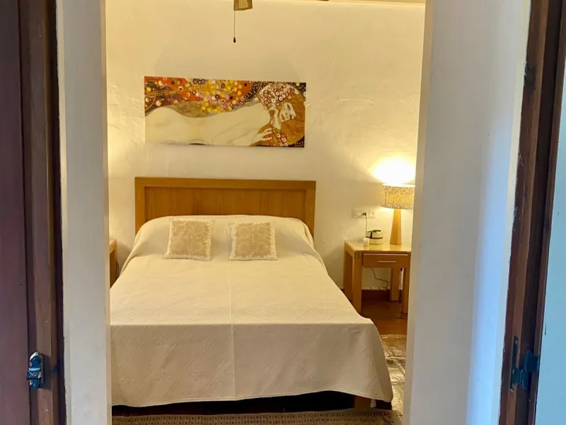 Do you want to feel you are really living in Spain? To smell the herbs on the breeze and to sit and look across the rolling countryside to the mountains with a glimpse of the sea glittering beyond the mountains. To feel the soul of this beautiful property