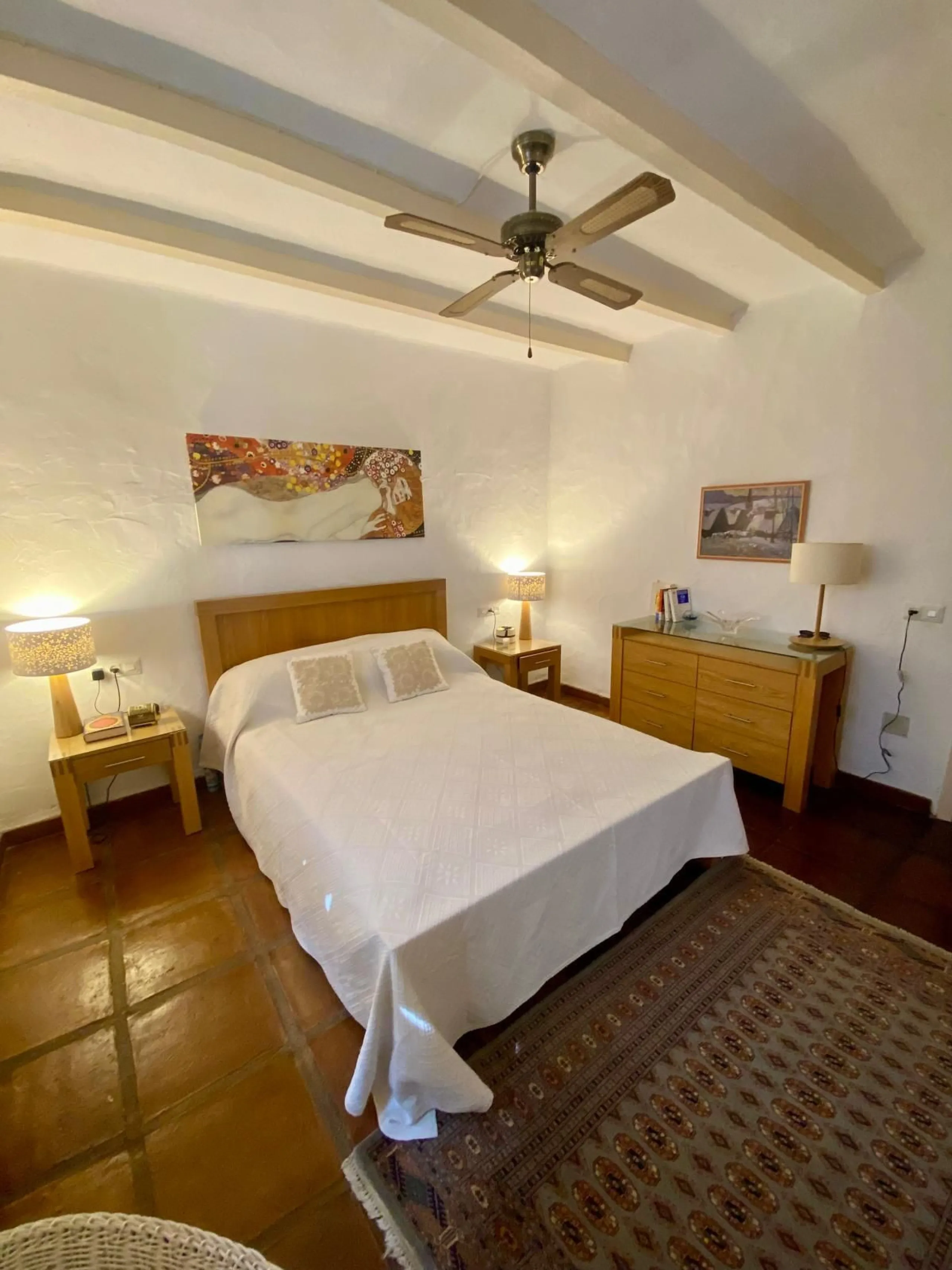 Do you want to feel you are really living in Spain? To smell the herbs on the breeze and to sit and look across the rolling countryside to the mountains with a glimpse of the sea glittering beyond the mountains. To feel the soul of this beautiful property