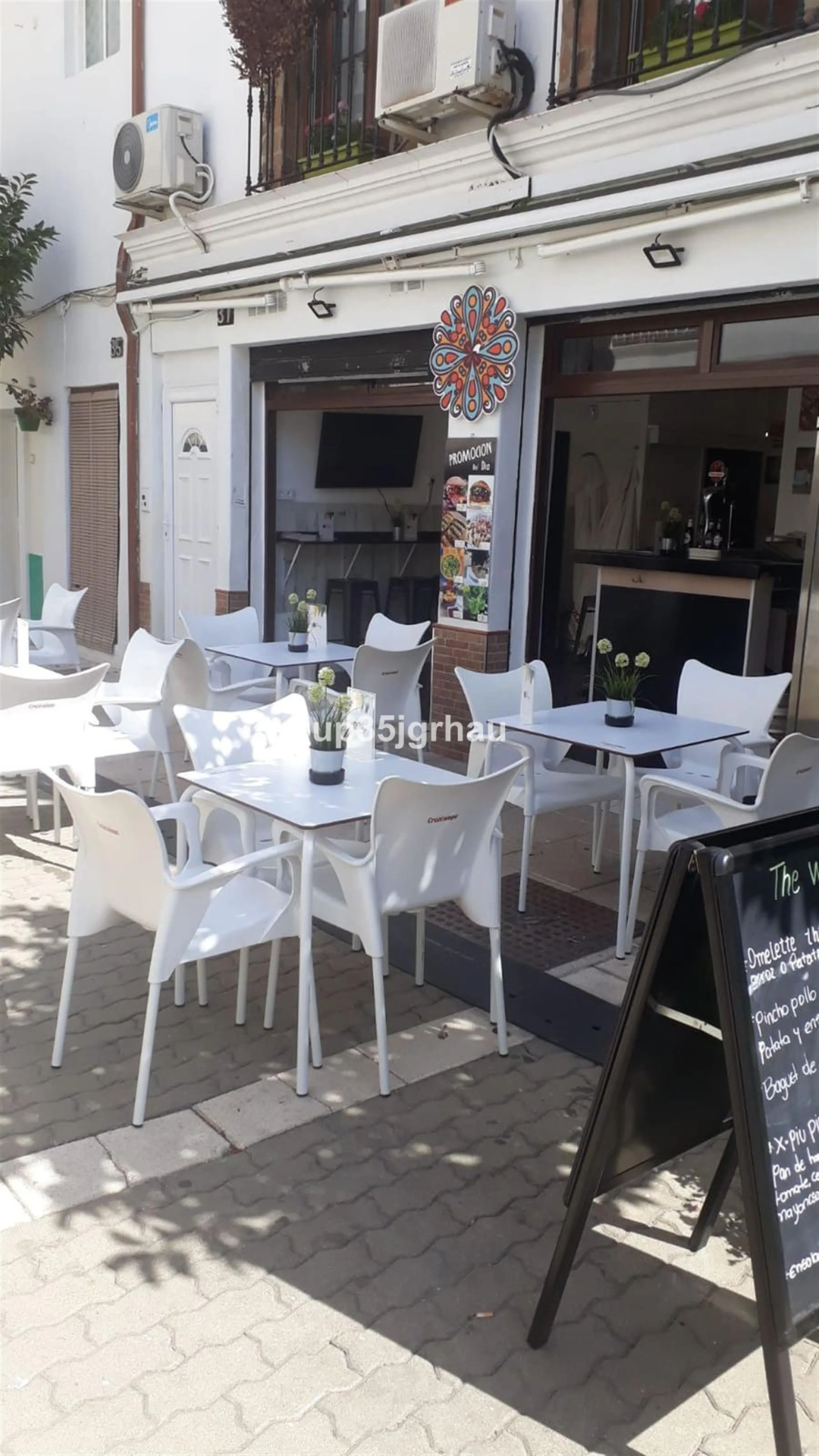 Restaurant, Estepona, Costa del Sol.