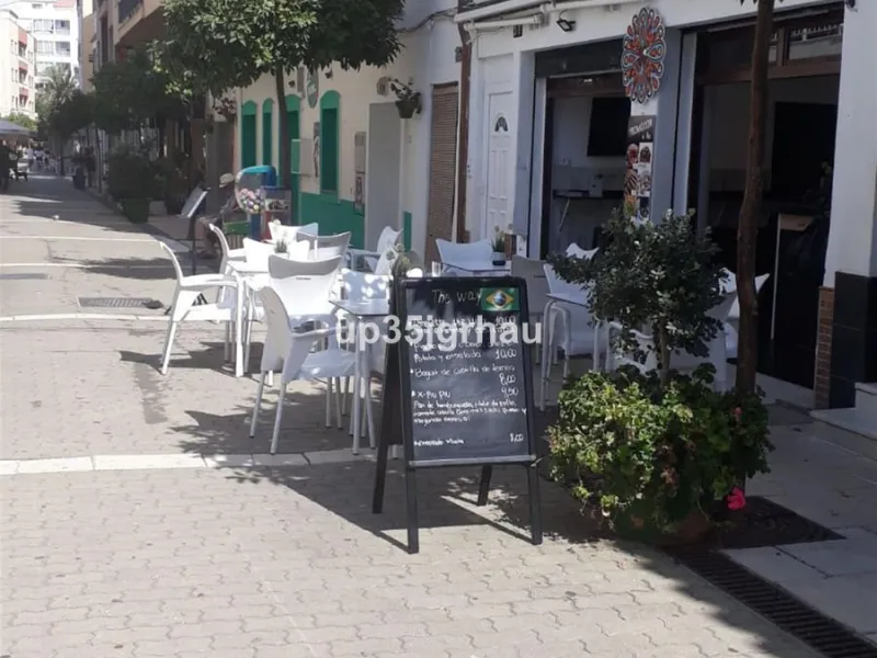 Restaurant, Estepona, Costa del Sol.