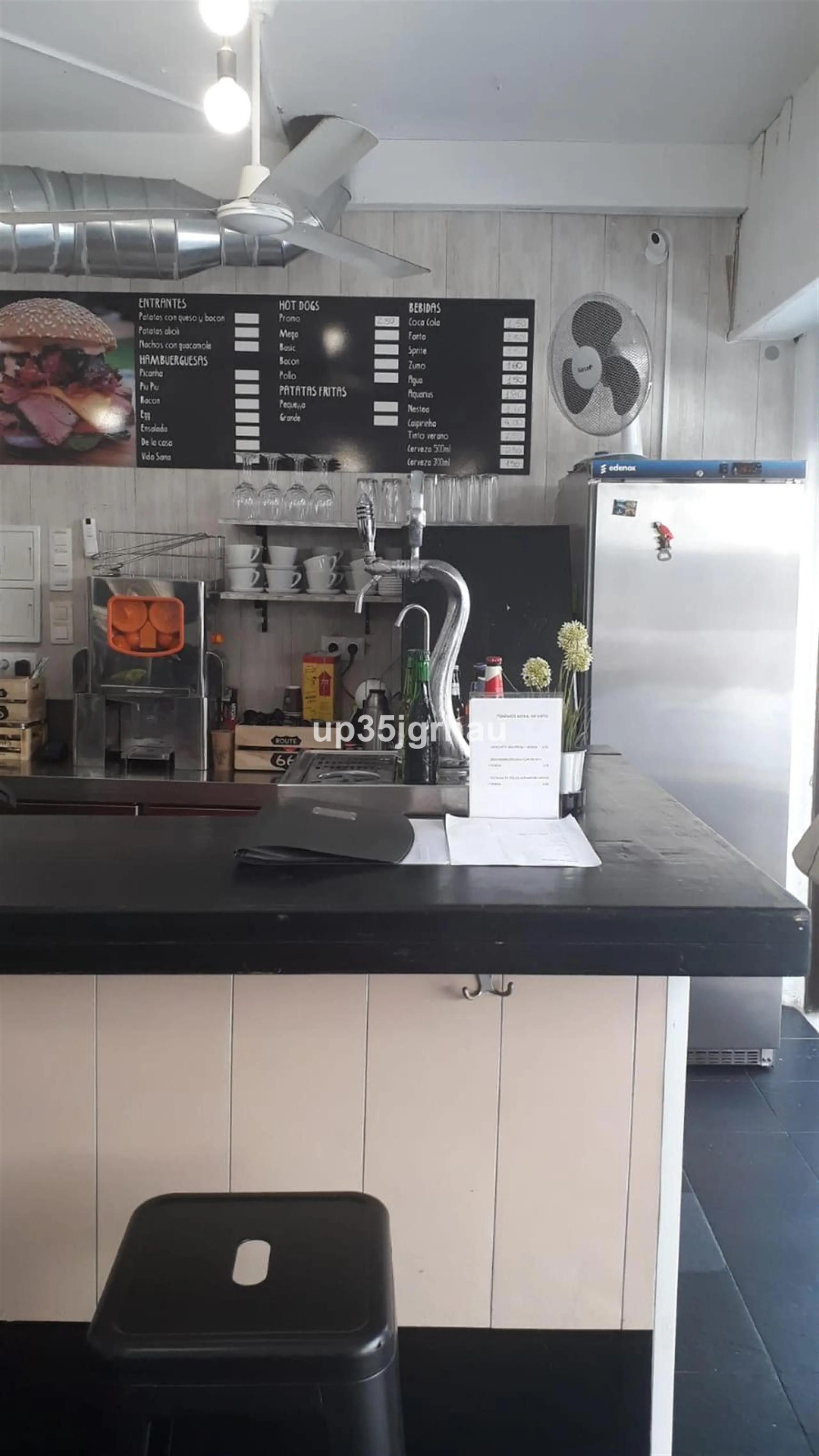 Restaurant, Estepona, Costa del Sol.