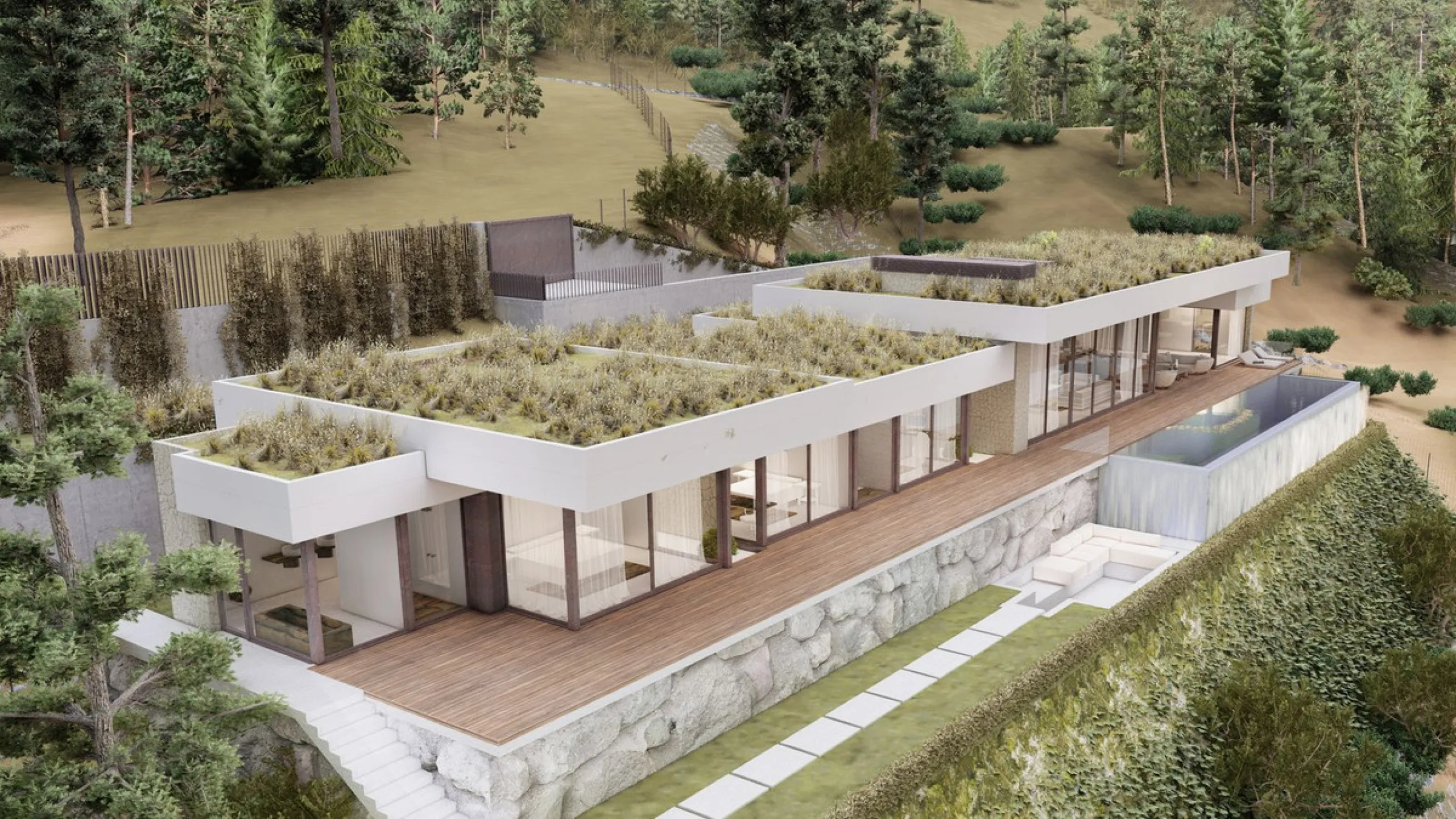 Great investment opportunity – Huge plot with the best panoramic sea views in Monte Mayor.