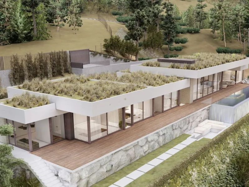 Great investment opportunity – Huge plot with the best panoramic sea views in Monte Mayor.
