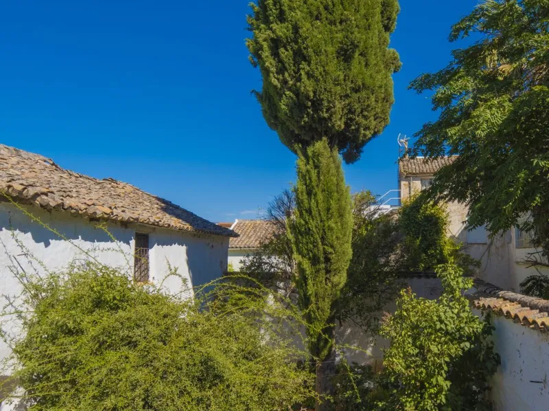 Estately House in the heart of Ronda Old Town. This is a dwelling with access from two different streets, one of them the main artery at Ronda Old Town, the second one, a cobbled XVIII century scented street with whitewashed façades, next to charming hote
