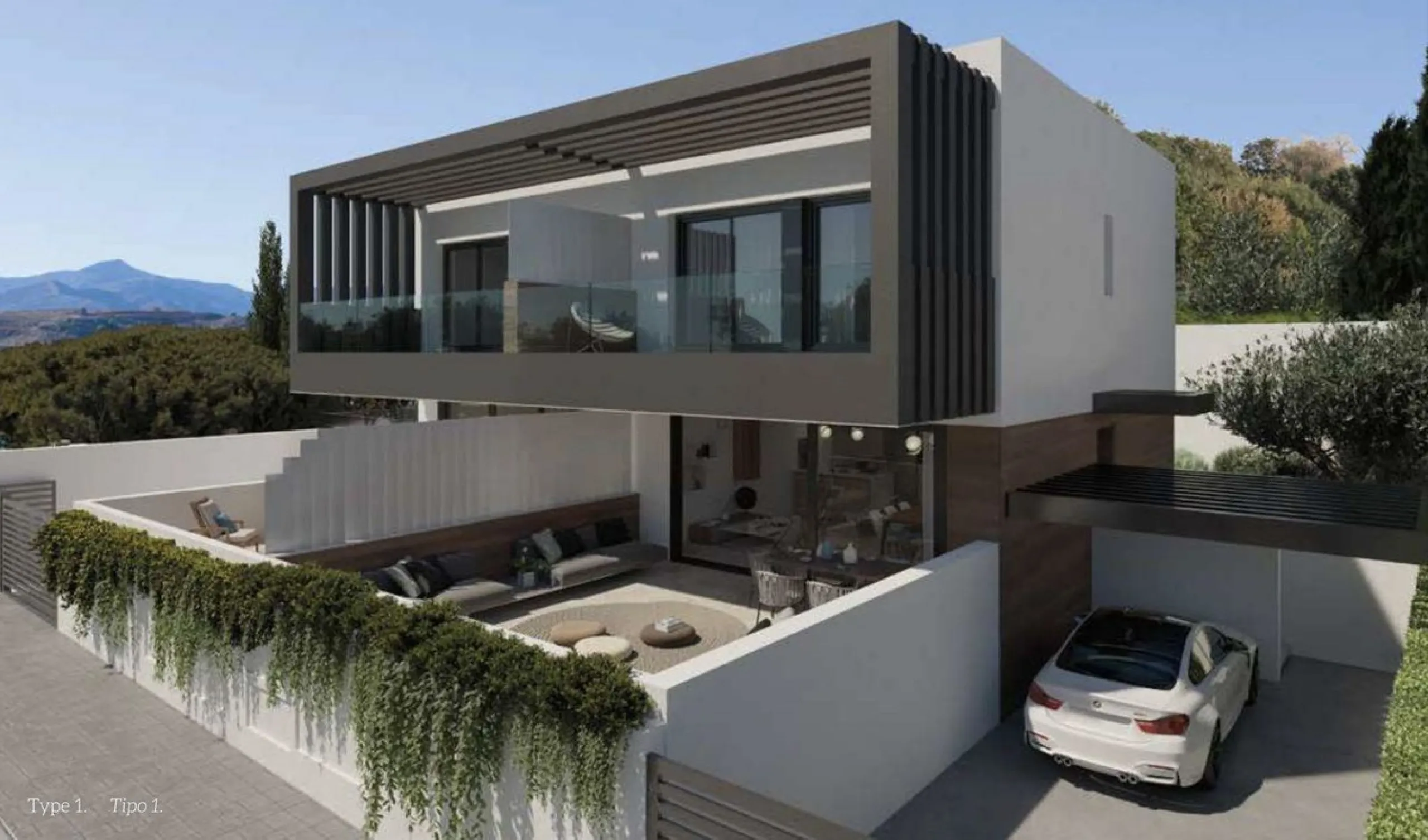 *BRAND NEW RESALE SEMI-DETACHED VILLA IN ATALAYA, ESTEPONA*