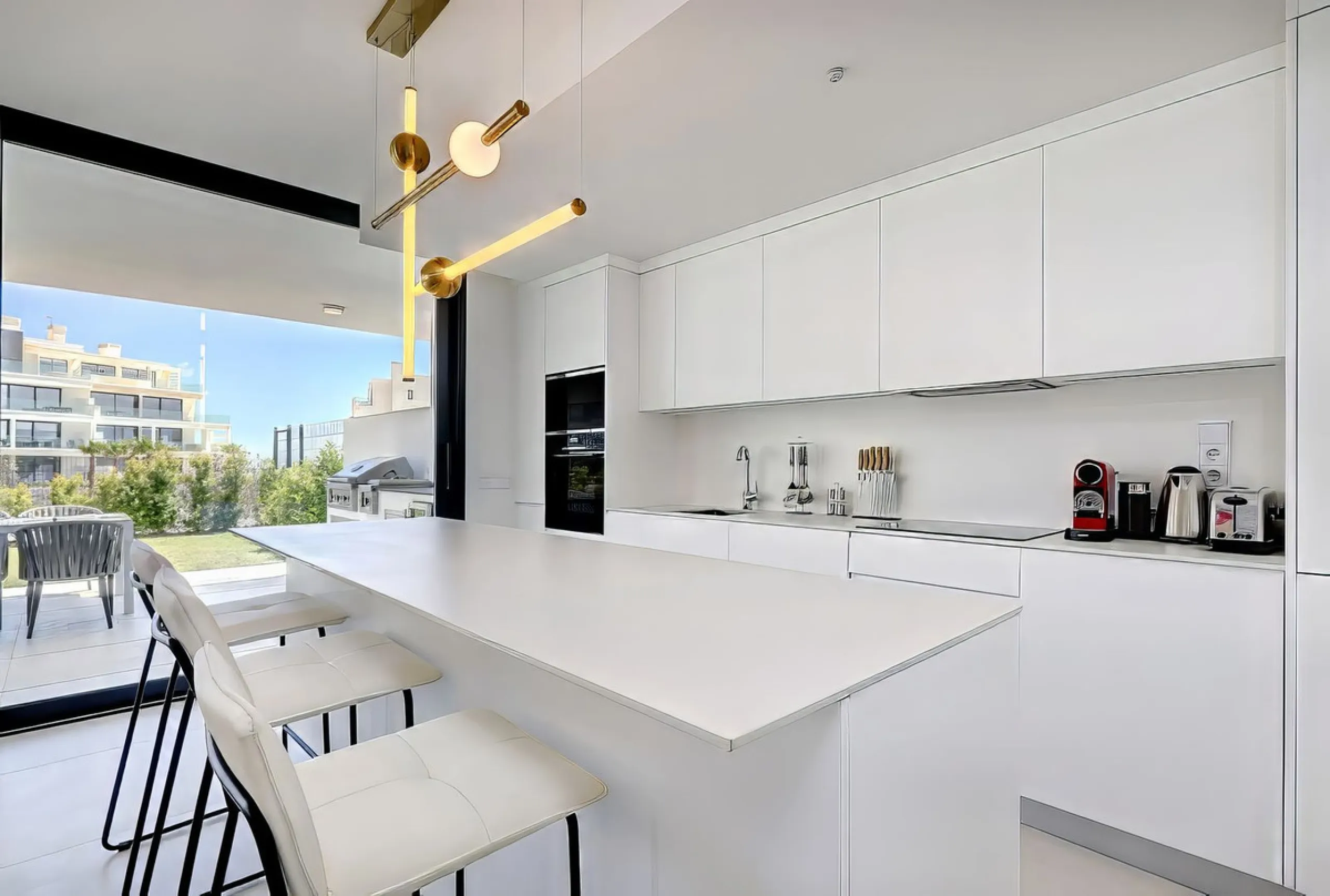 Welcome to an unparalleled opportunity for luxury living on the Costa del Sol. This stunning 3-bedroom, 3-bathroom corner garden residence, showcasing a private and garden within a prestigious gated community. As you step inside, you'll be greeted by a sp