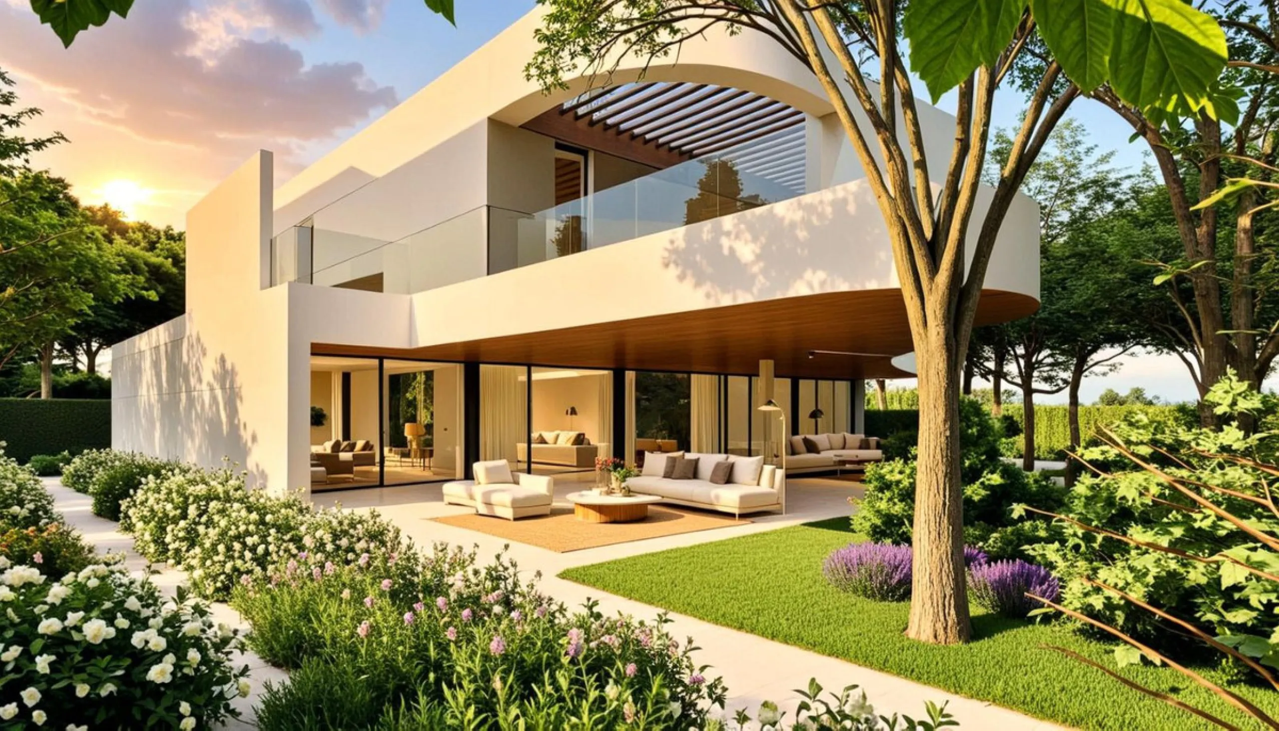 Plot for sale with an exclusive Luxury Villa project.