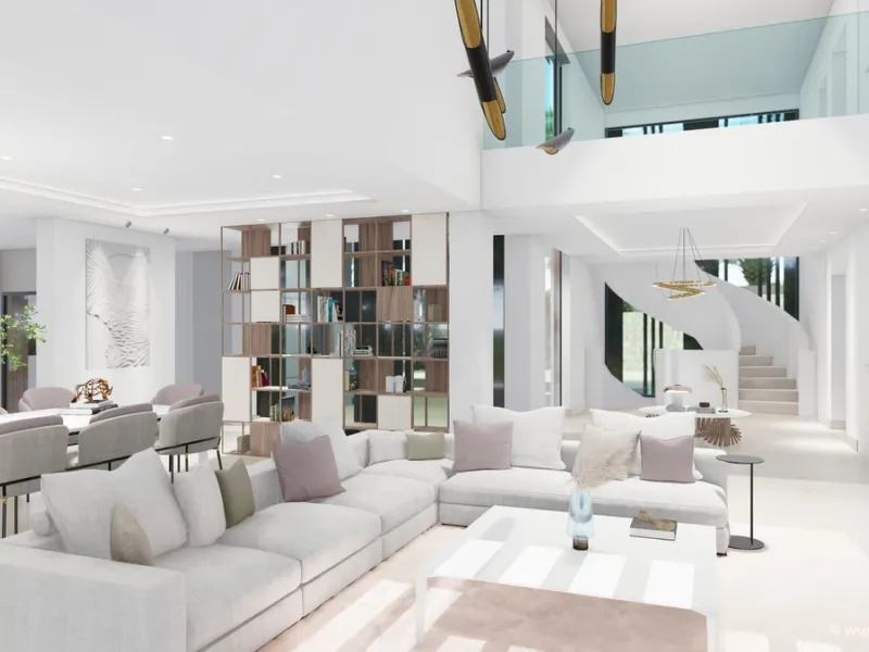 Plot for sale with an exclusive Luxury Villa project.