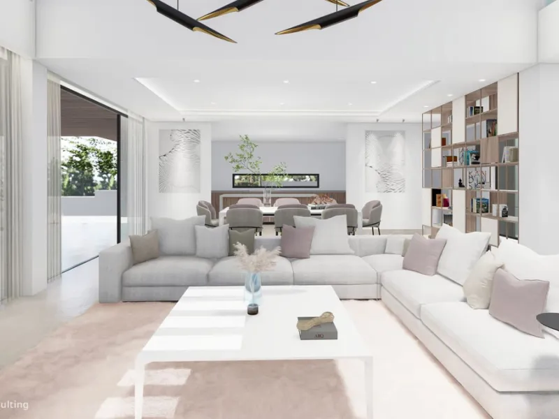Plot for sale with an exclusive Luxury Villa project.