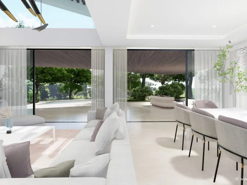 Plot for sale with an exclusive Luxury Villa project.
