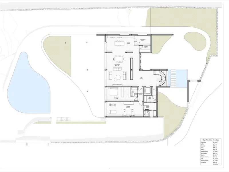 Plot for sale with an exclusive Luxury Villa project.