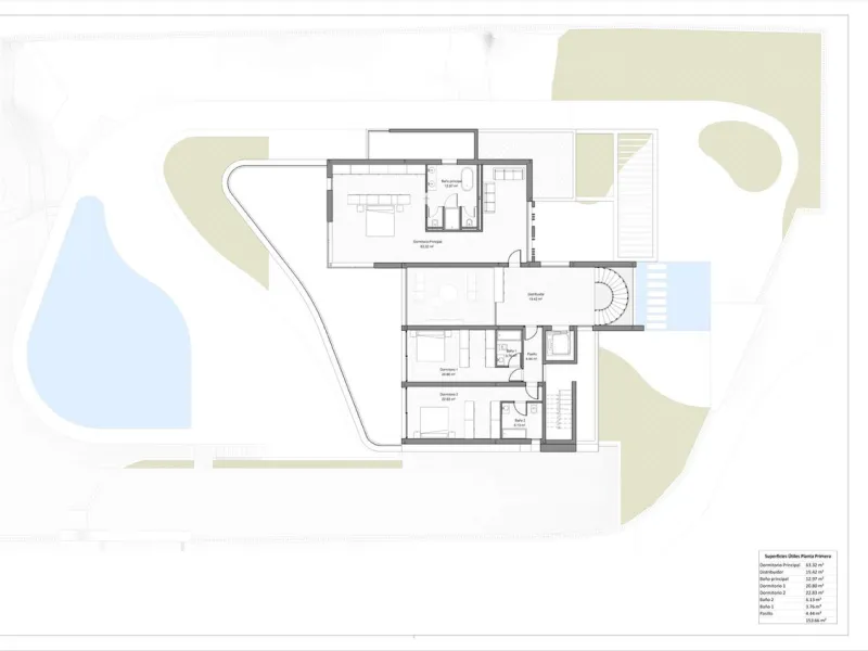 Plot for sale with an exclusive Luxury Villa project.