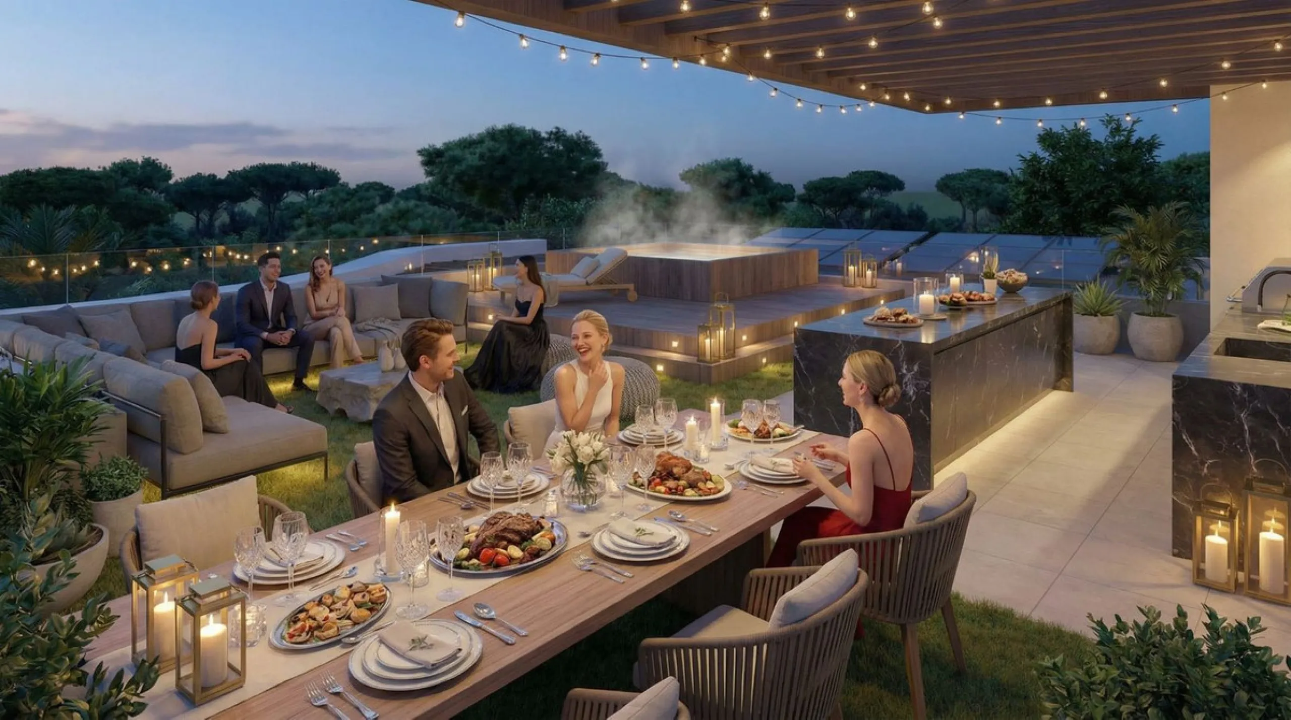 Plot for sale with an exclusive Luxury Villa project.
