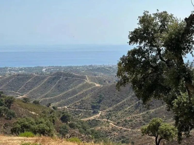 This wonderful estate is located in a privileged area with stunning panoramic sea and mountain views and has 38,000 meters of plot with a house of 2,300 meters built.