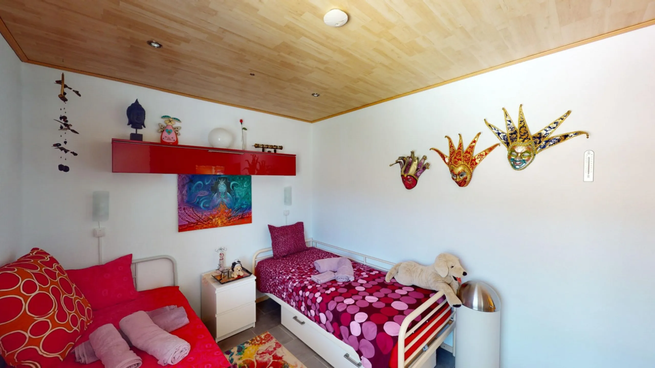 Stunning Villa Below Frigiliana for Sale. This impressive villa, nestled below Frigiliana, offers two separate living units across two floors, each with its own driveway and privacy. The upper unit spans 150 m2 and features a spacious open-plan living and