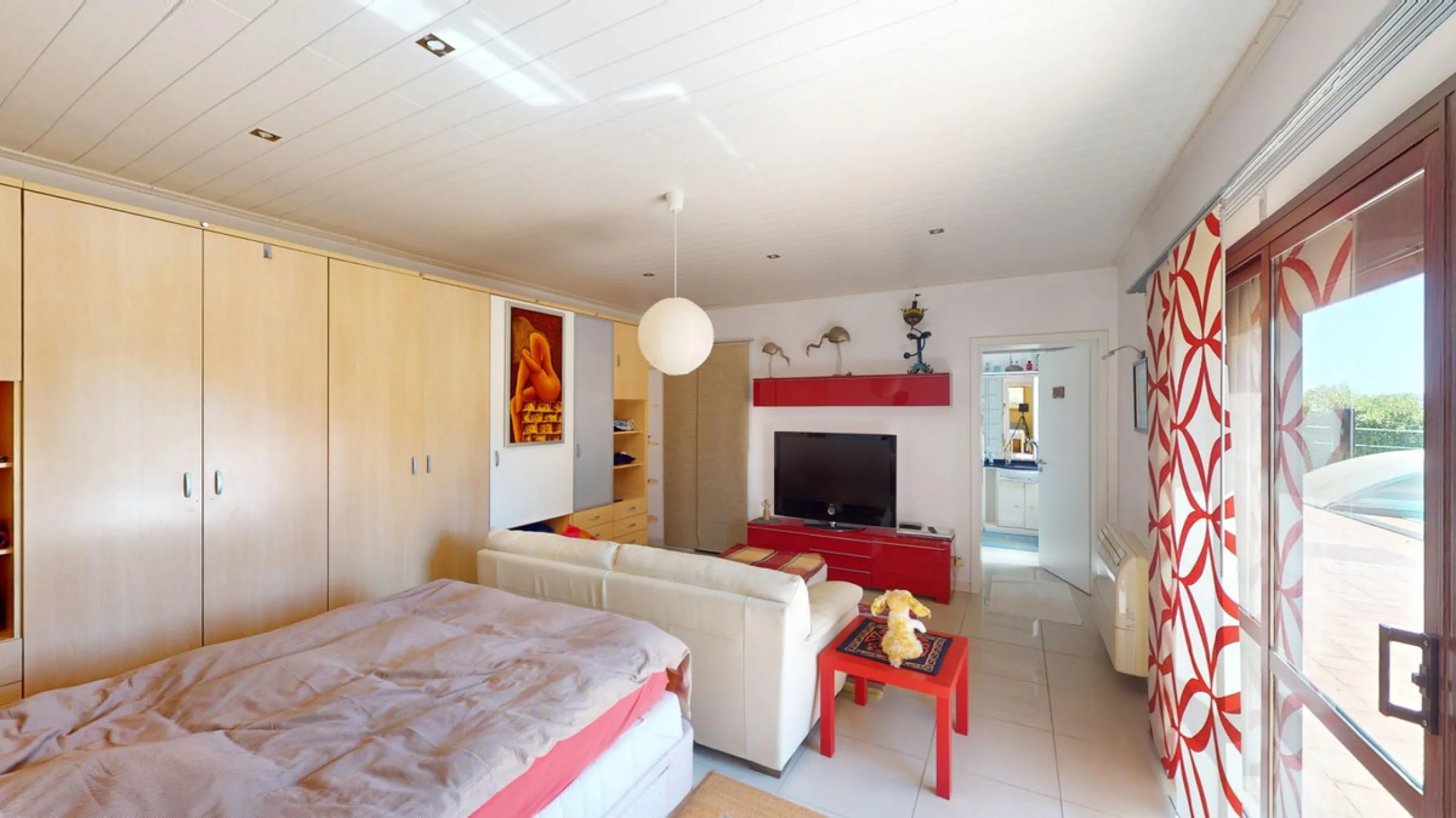 Stunning Villa Below Frigiliana for Sale. This impressive villa, nestled below Frigiliana, offers two separate living units across two floors, each with its own driveway and privacy. The upper unit spans 150 m2 and features a spacious open-plan living and