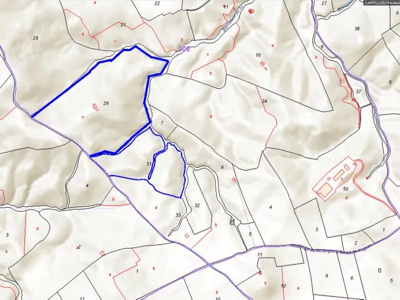Plot - Land в продаже в Sierra de Yeguas, Málaga. В доме 1 спален и 1 ванных комнат. Площадь дома 316 м². Площадь участка 211711 м²
