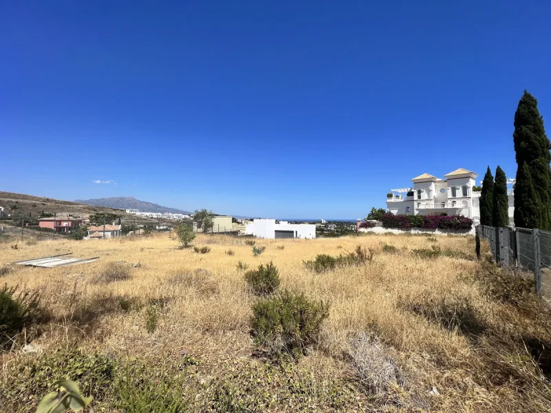 COMPLETELY FLAT PLOT  WITH SEA VIEWS IN LOS FLAMINGOS GOLF (BENAHAVIS)