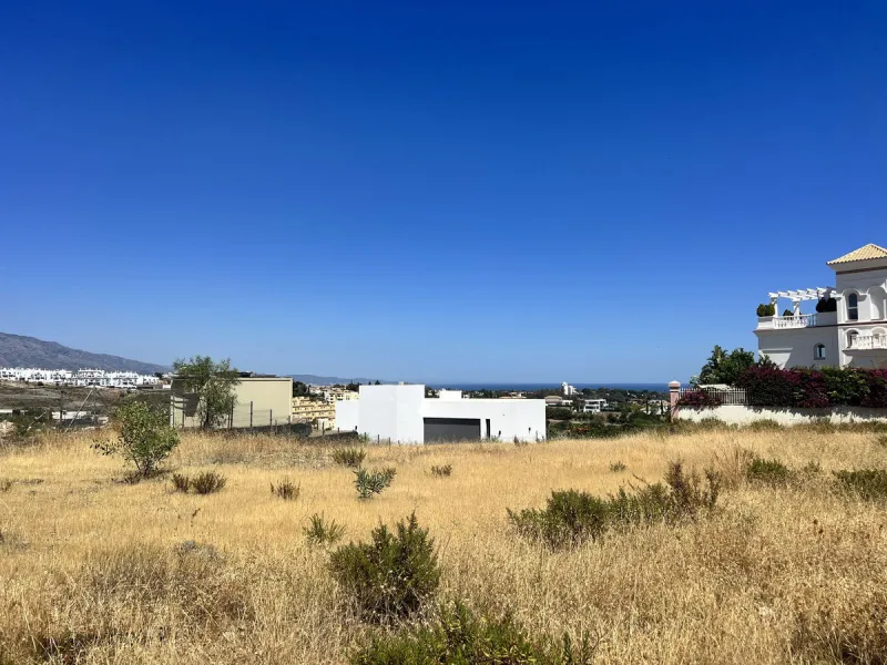COMPLETELY FLAT PLOT  WITH SEA VIEWS IN LOS FLAMINGOS GOLF (BENAHAVIS)