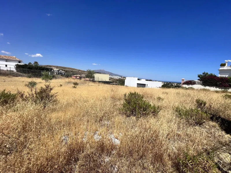 COMPLETELY FLAT PLOT  WITH SEA VIEWS IN LOS FLAMINGOS GOLF (BENAHAVIS)