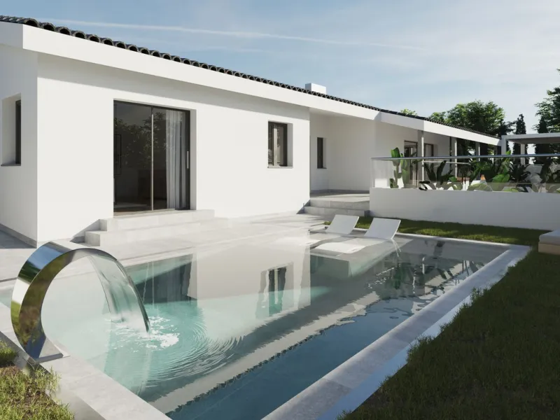 Villa to reform located in Rio Real Urbanization, 700 meters from El Trocadero beach and Rio Real Golf Club House and only 4 kilometers from the center of Marbella. It has a total constructed area of 588 m2 on a 900 m2 plot. Built on one level plus a semi