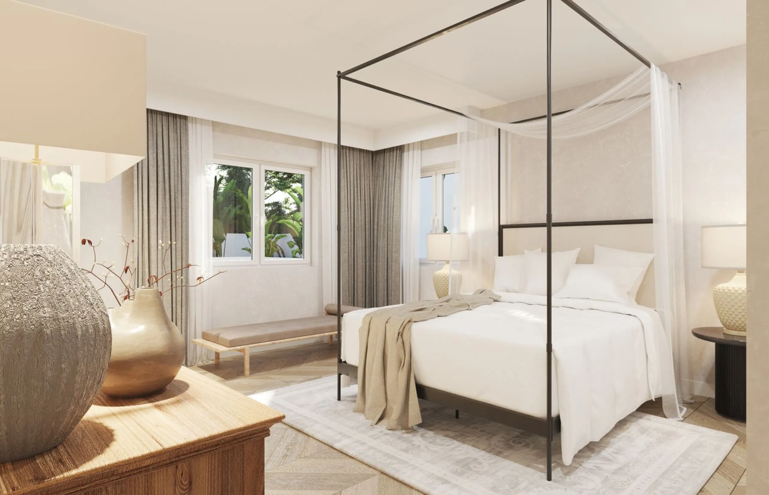 Villa to reform located in Rio Real Urbanization, 700 meters from El Trocadero beach and Rio Real Golf Club House and only 4 kilometers from the center of Marbella. It has a total constructed area of 588 m2 on a 900 m2 plot. Built on one level plus a semi