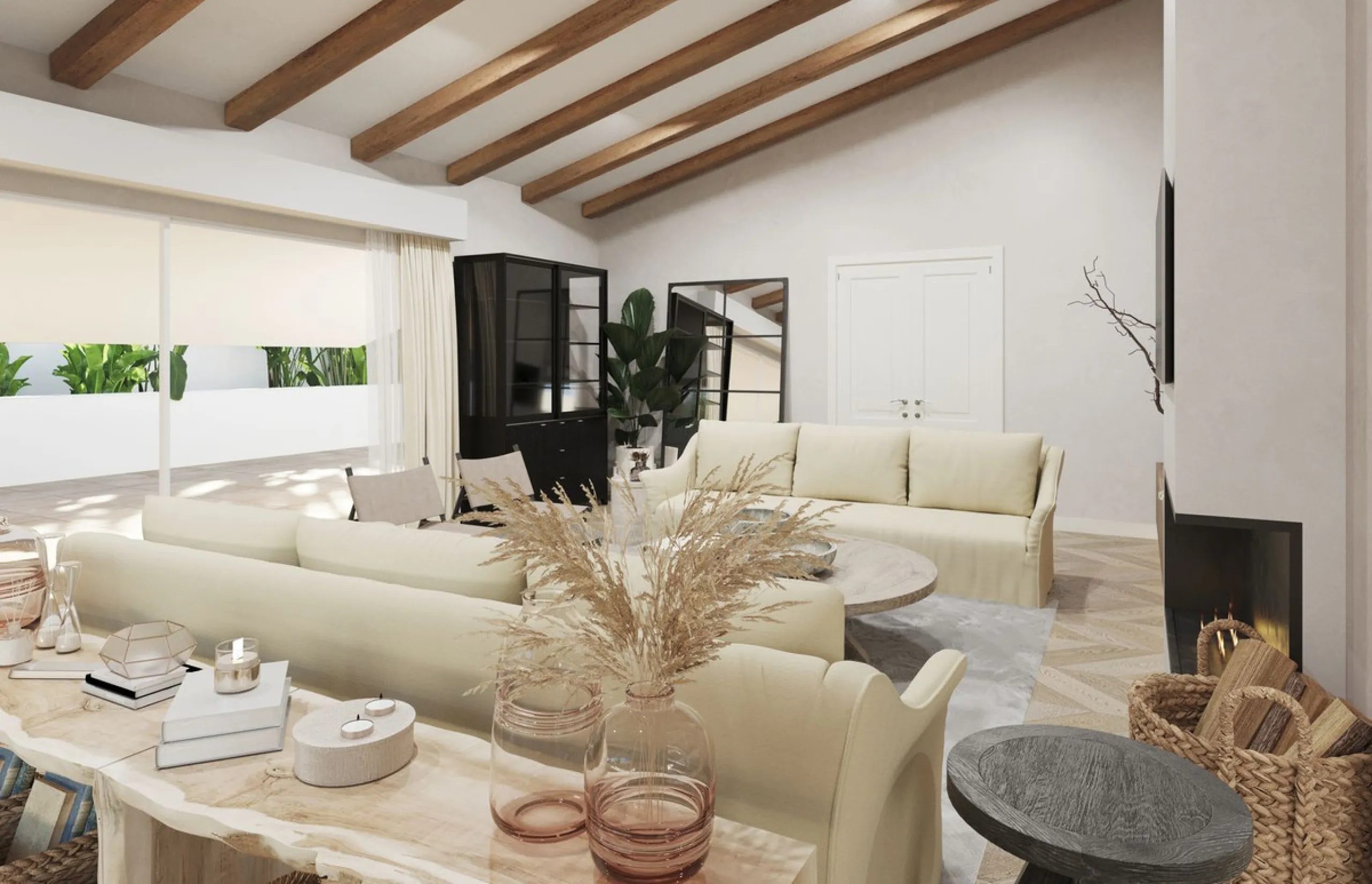 Villa to reform located in Rio Real Urbanization, 700 meters from El Trocadero beach and Rio Real Golf Club House and only 4 kilometers from the center of Marbella. It has a total constructed area of 588 m2 on a 900 m2 plot. Built on one level plus a semi