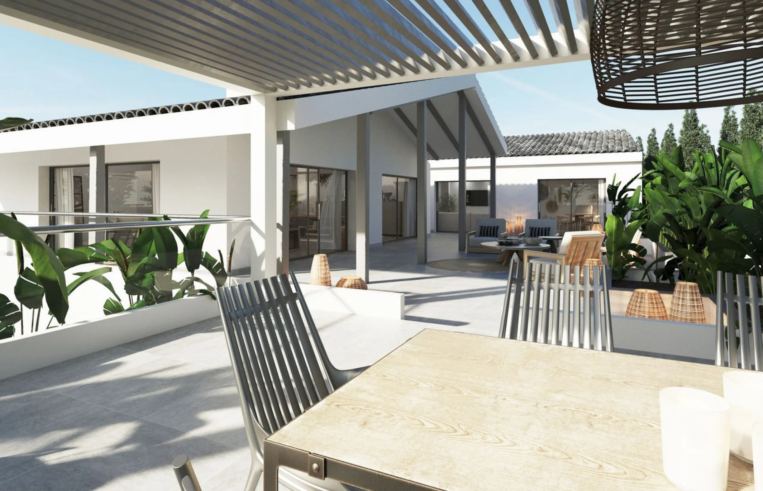 Villa to reform located in Rio Real Urbanization, 700 meters from El Trocadero beach and Rio Real Golf Club House and only 4 kilometers from the center of Marbella. It has a total constructed area of 588 m2 on a 900 m2 plot. Built on one level plus a semi