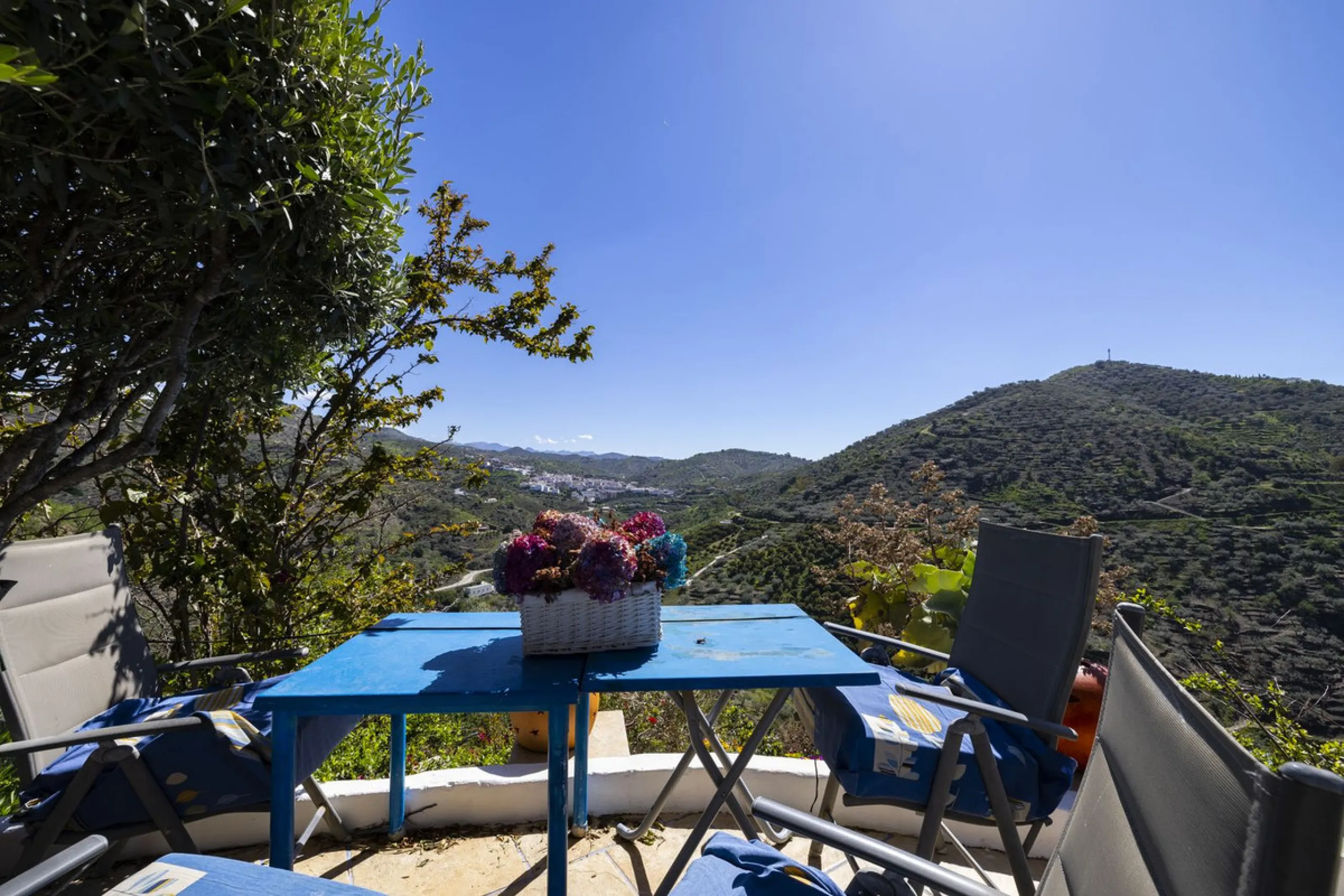 House - Detached Villa в продаже в Arenas, Málaga. В доме 3 спален и 2 ванных комнат. Площадь дома 220 м². Площадь участка 5525 м²