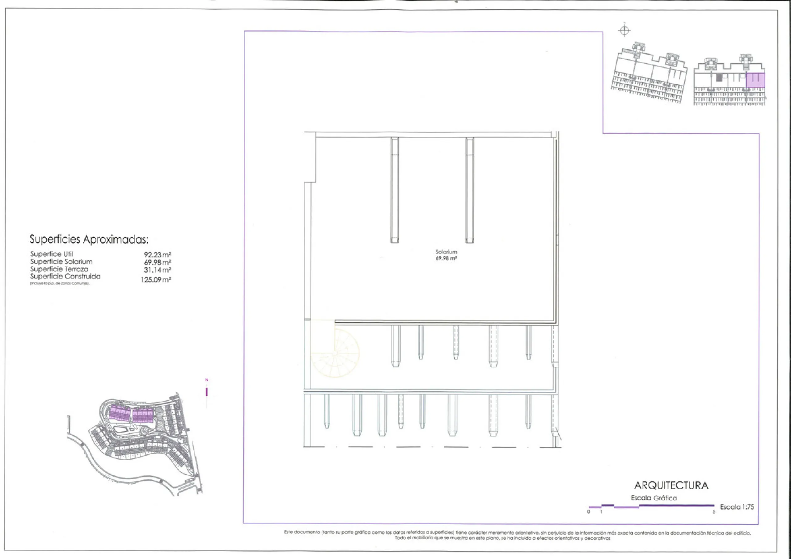 Apartment - Penthouse в продаже в Estepona, Málaga. В доме 3 спален и 2 ванных комнат. Площадь дома 195 м²