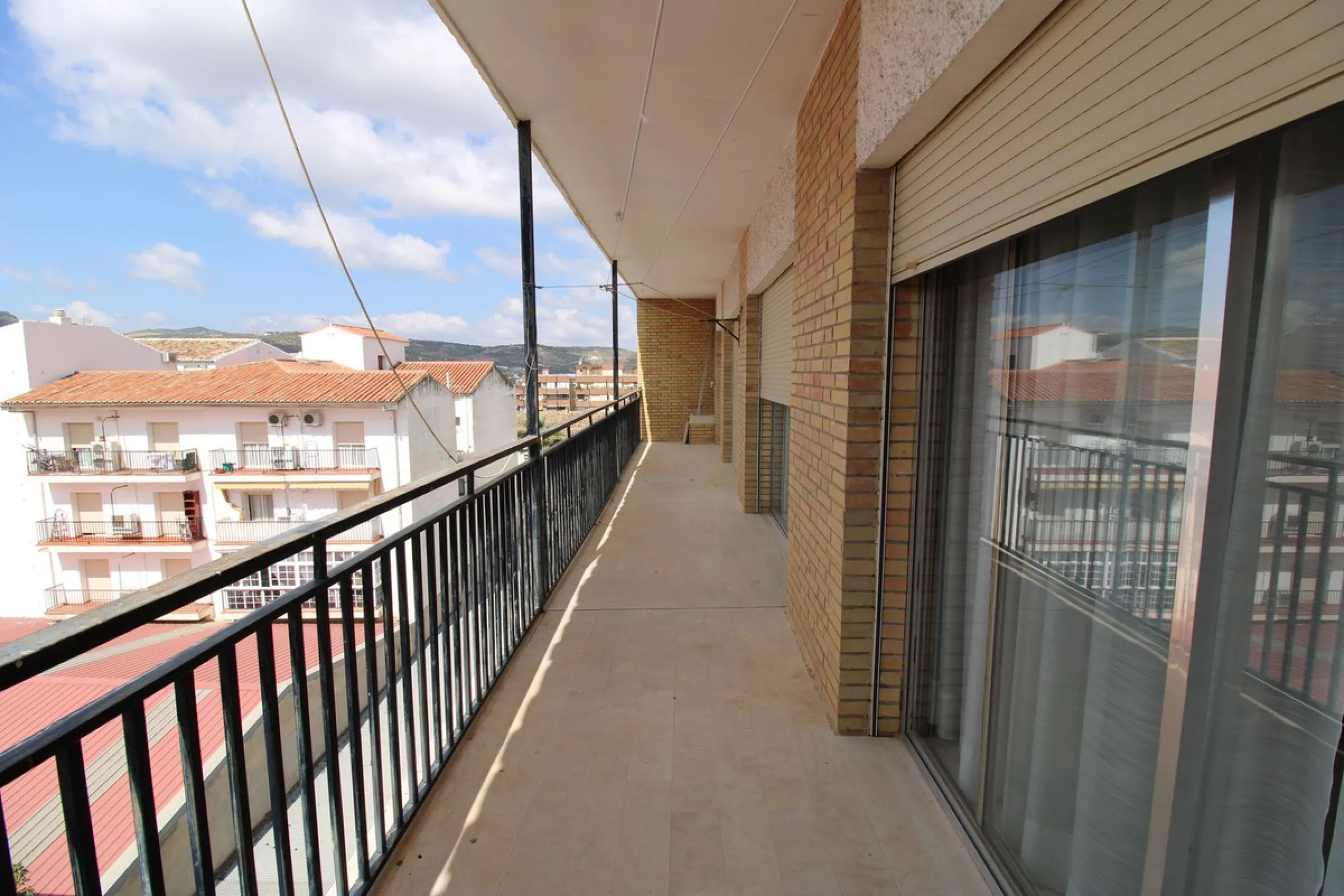 Amazing penthouse of 413 m2 resulting from the union of 4 flats on the fifth and last floor of this building.