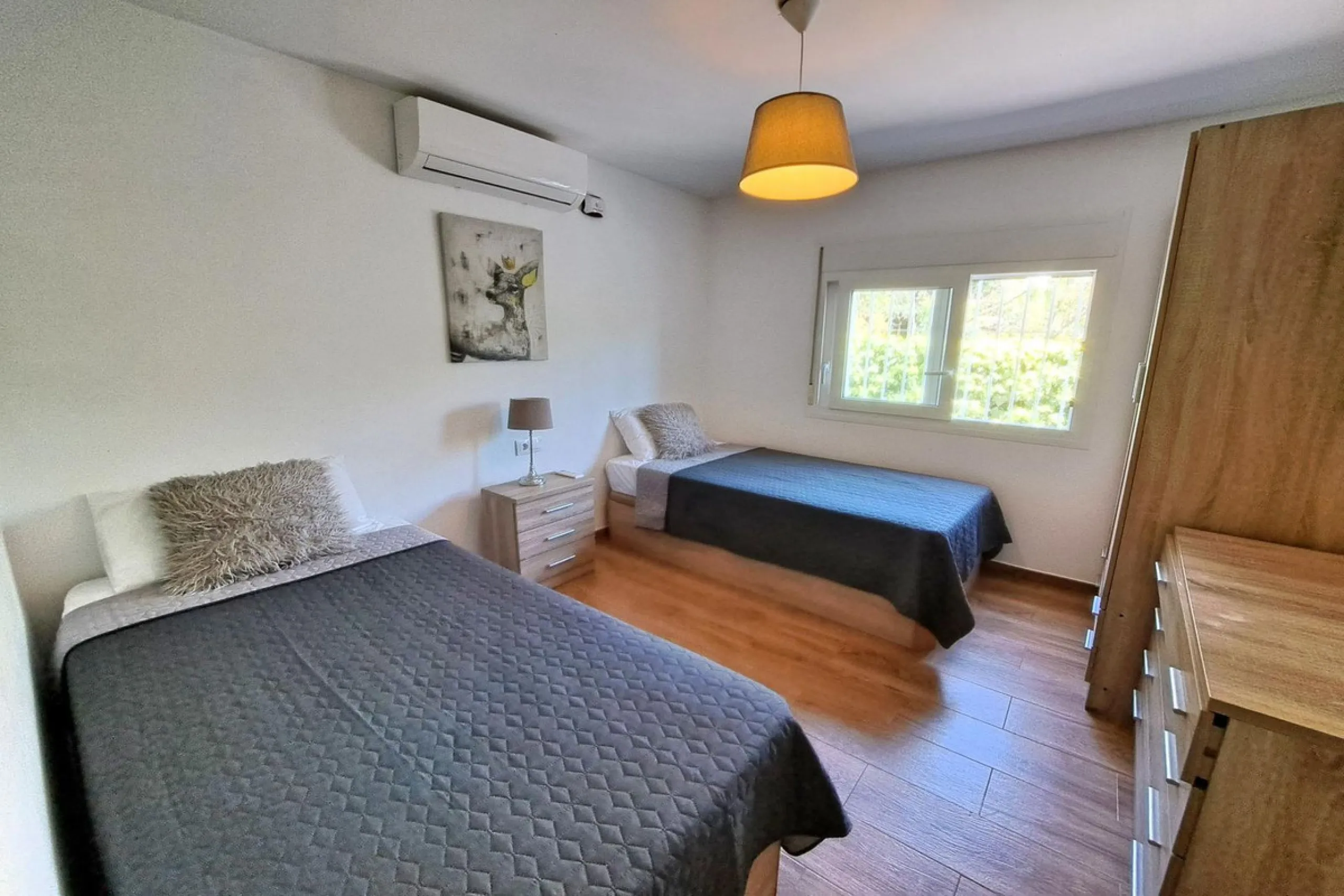 Spectacular detached villa with 3 separate living accommodations, situated in an extremely private location, walking distance to town.