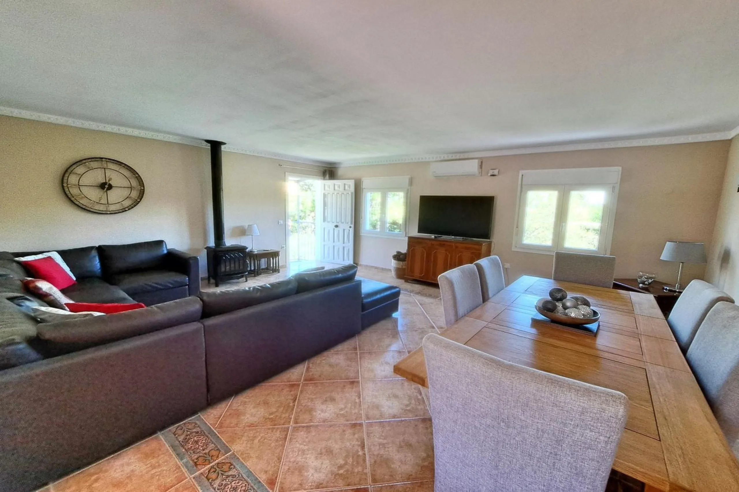 Spectacular detached villa with 3 separate living accommodations, situated in an extremely private location, walking distance to town.