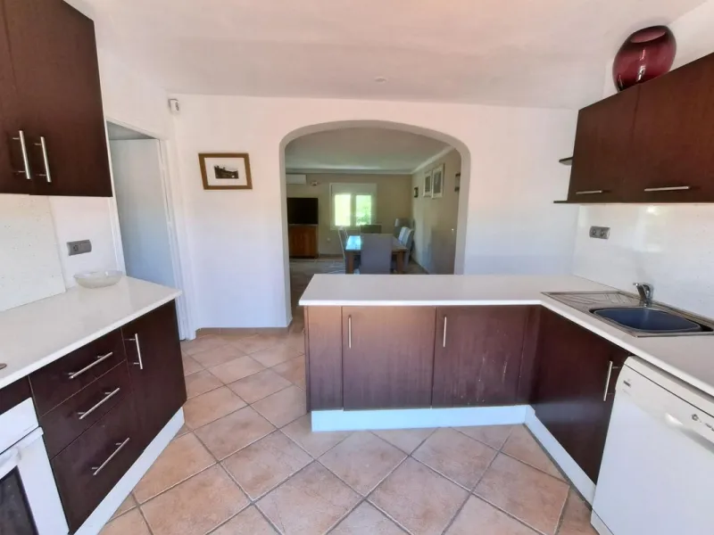 Spectacular detached villa with 3 separate living accommodations, situated in an extremely private location, walking distance to town.