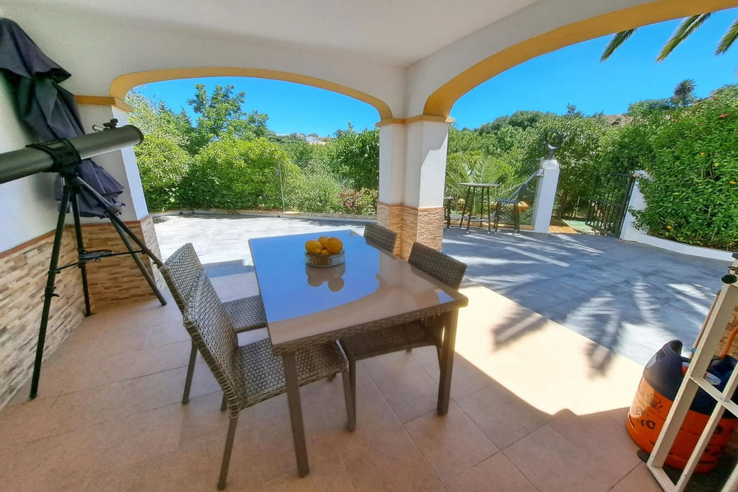 Spectacular detached villa with 3 separate living accommodations, situated in an extremely private location, walking distance to town.