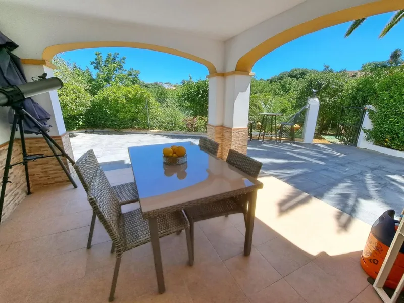 Spectacular detached villa with 3 separate living accommodations, situated in an extremely private location, walking distance to town.