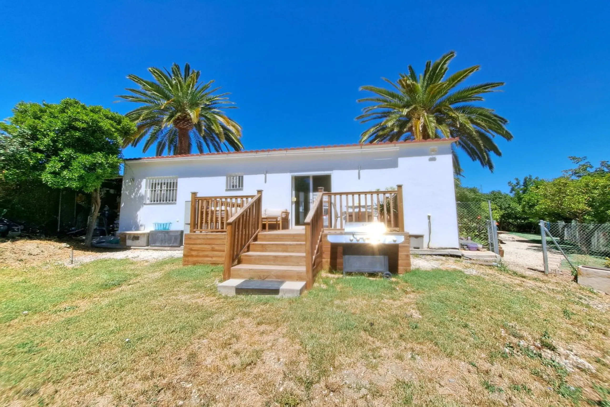 Spectacular detached villa with 3 separate living accommodations, situated in an extremely private location, walking distance to town.