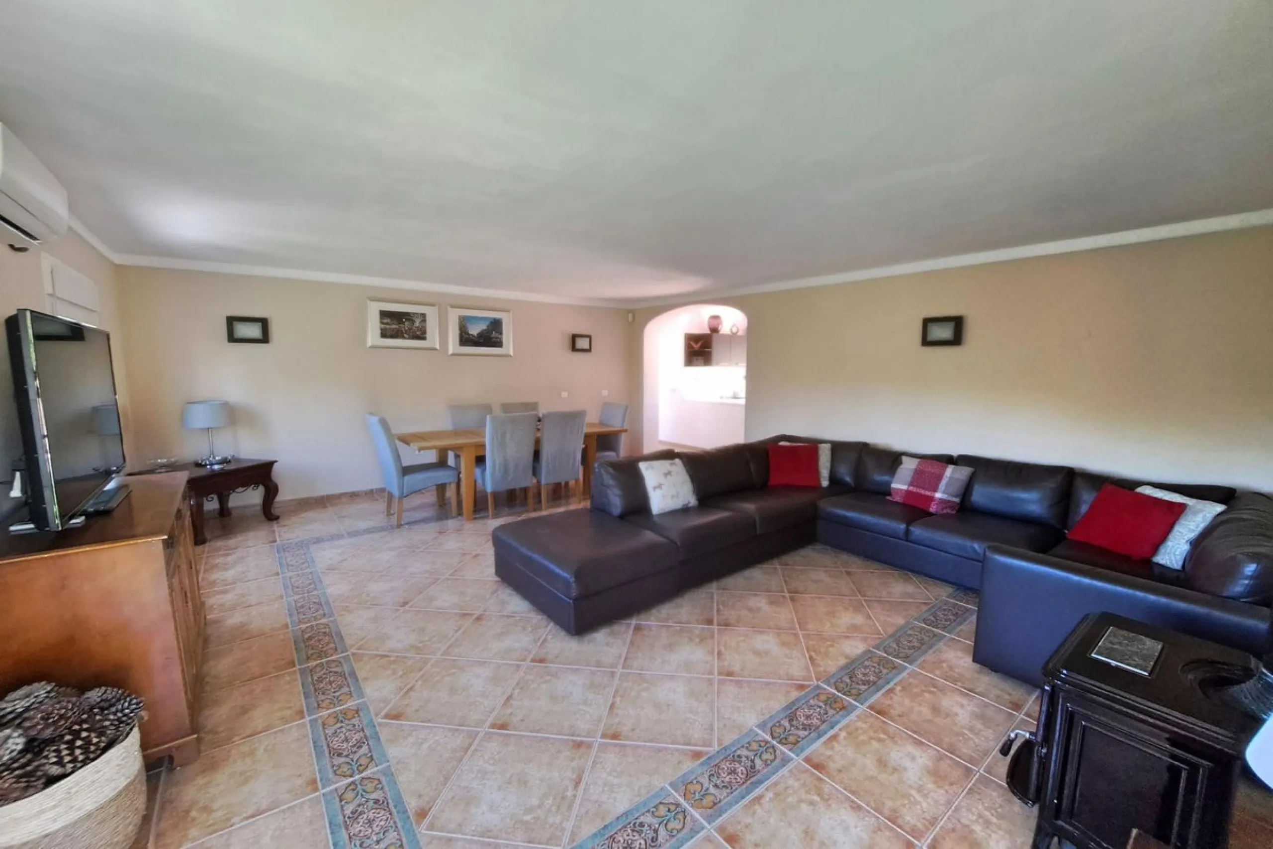 Spectacular detached villa with 3 separate living accommodations, situated in an extremely private location, walking distance to town.