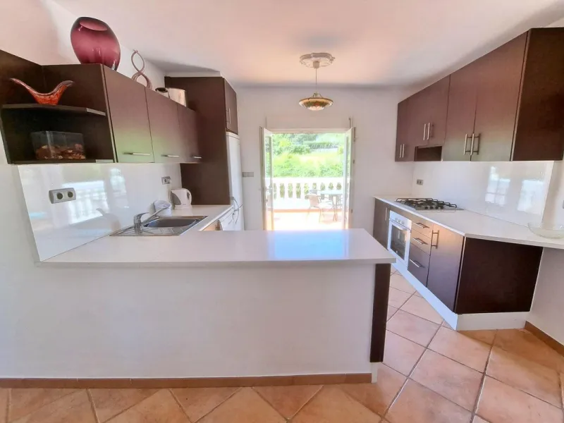 Spectacular detached villa with 3 separate living accommodations, situated in an extremely private location, walking distance to town.