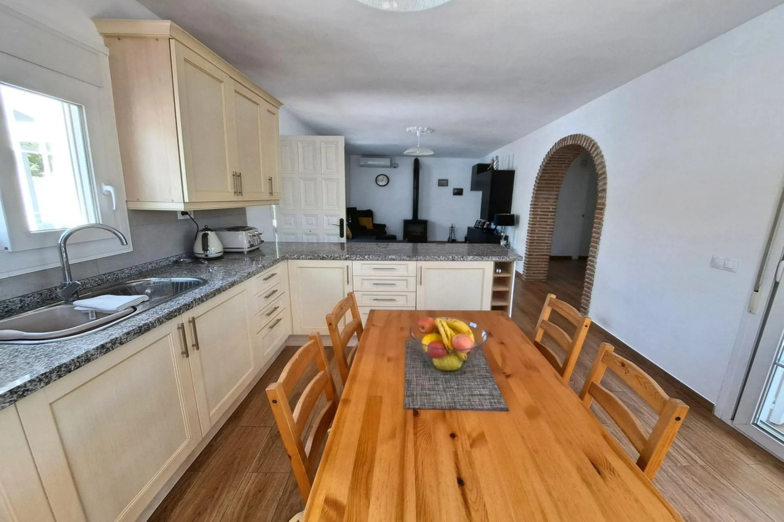 Spectacular detached villa with 3 separate living accommodations, situated in an extremely private location, walking distance to town.
