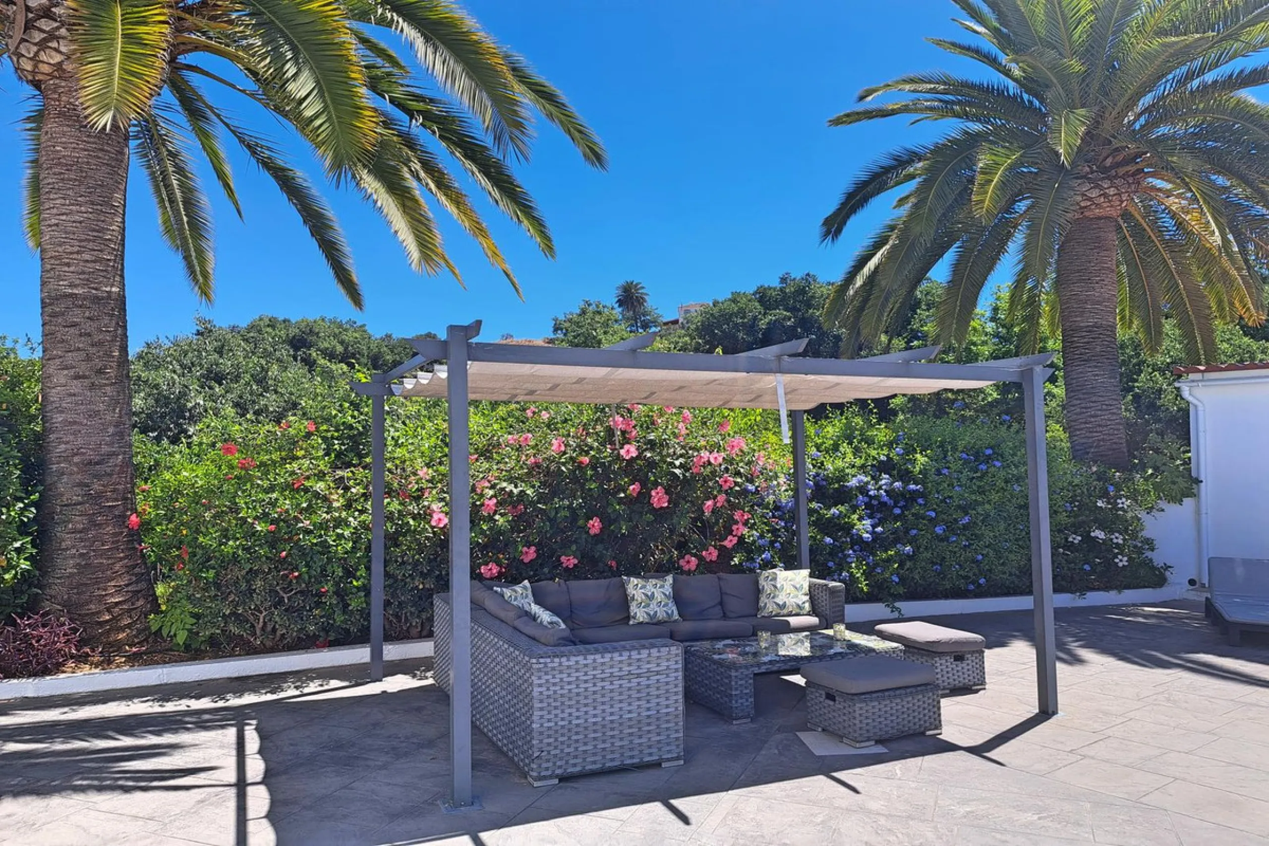 Spectacular detached villa with 3 separate living accommodations, situated in an extremely private location, walking distance to town.