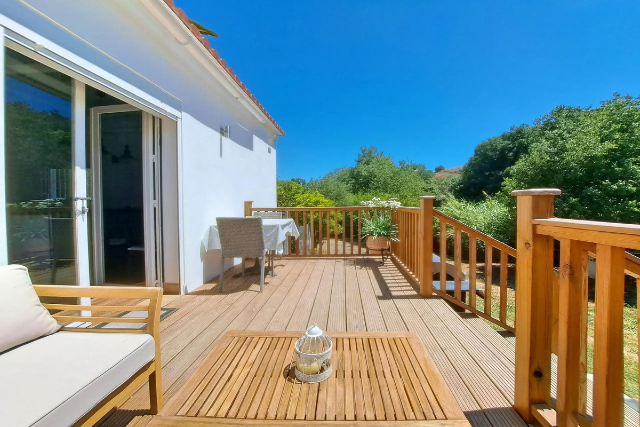 Spectacular detached villa with 3 separate living accommodations, situated in an extremely private location, walking distance to town.