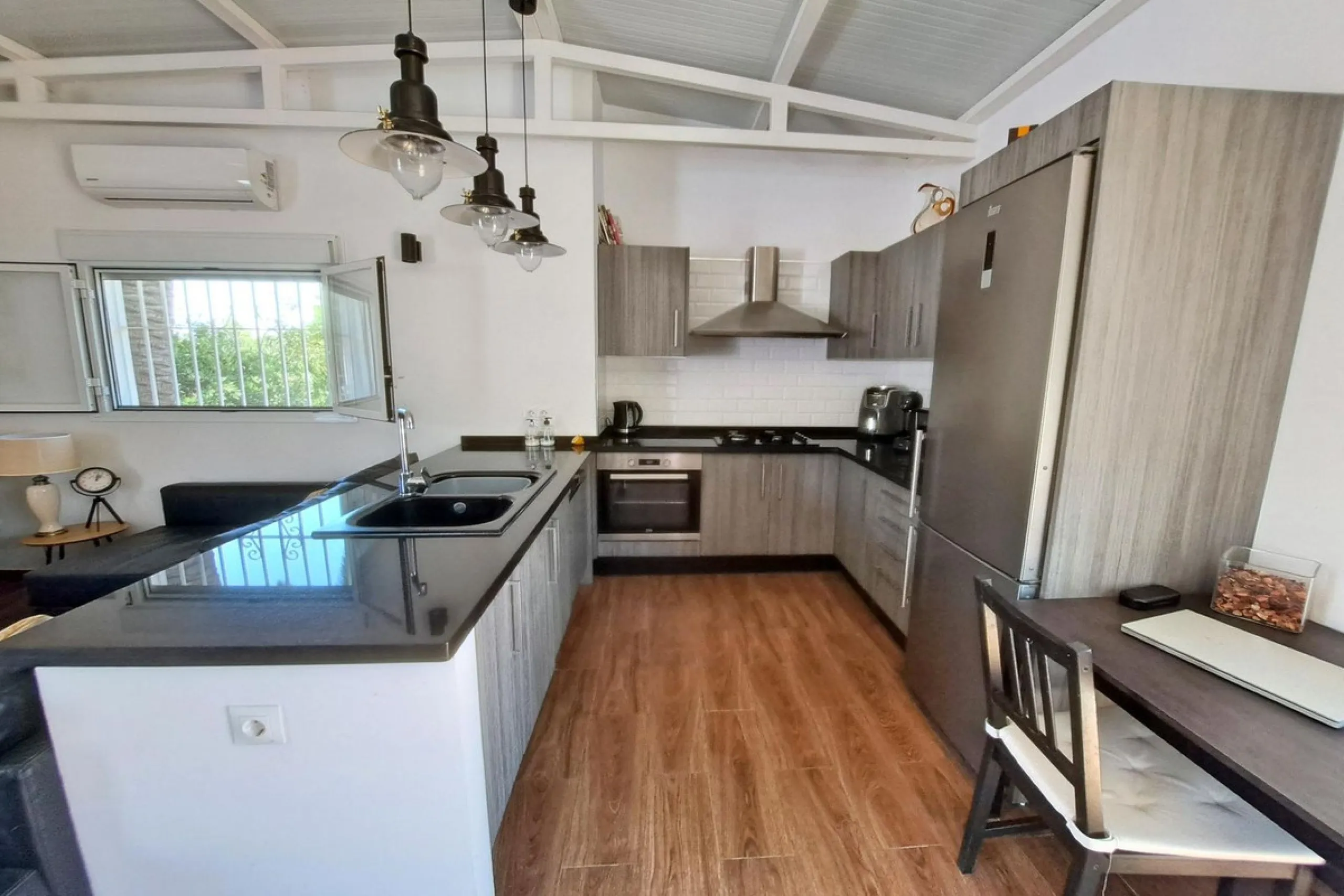 Spectacular detached villa with 3 separate living accommodations, situated in an extremely private location, walking distance to town.