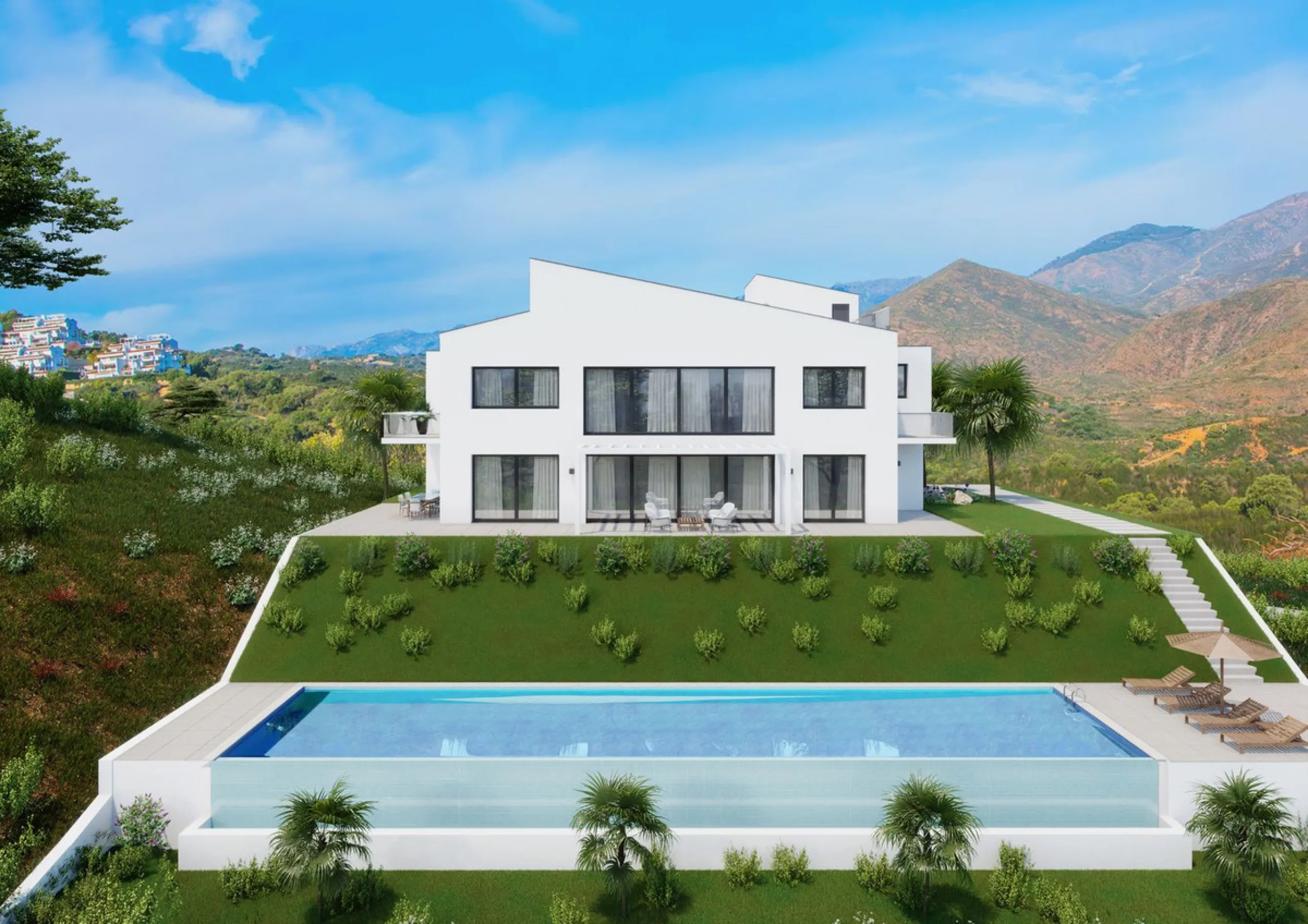 House - Finca - Cortijo в продаже в Marbella, Málaga. В доме 3 спален и 4 ванных комнат. Площадь дома 1000 м². Площадь участка 50000 м²