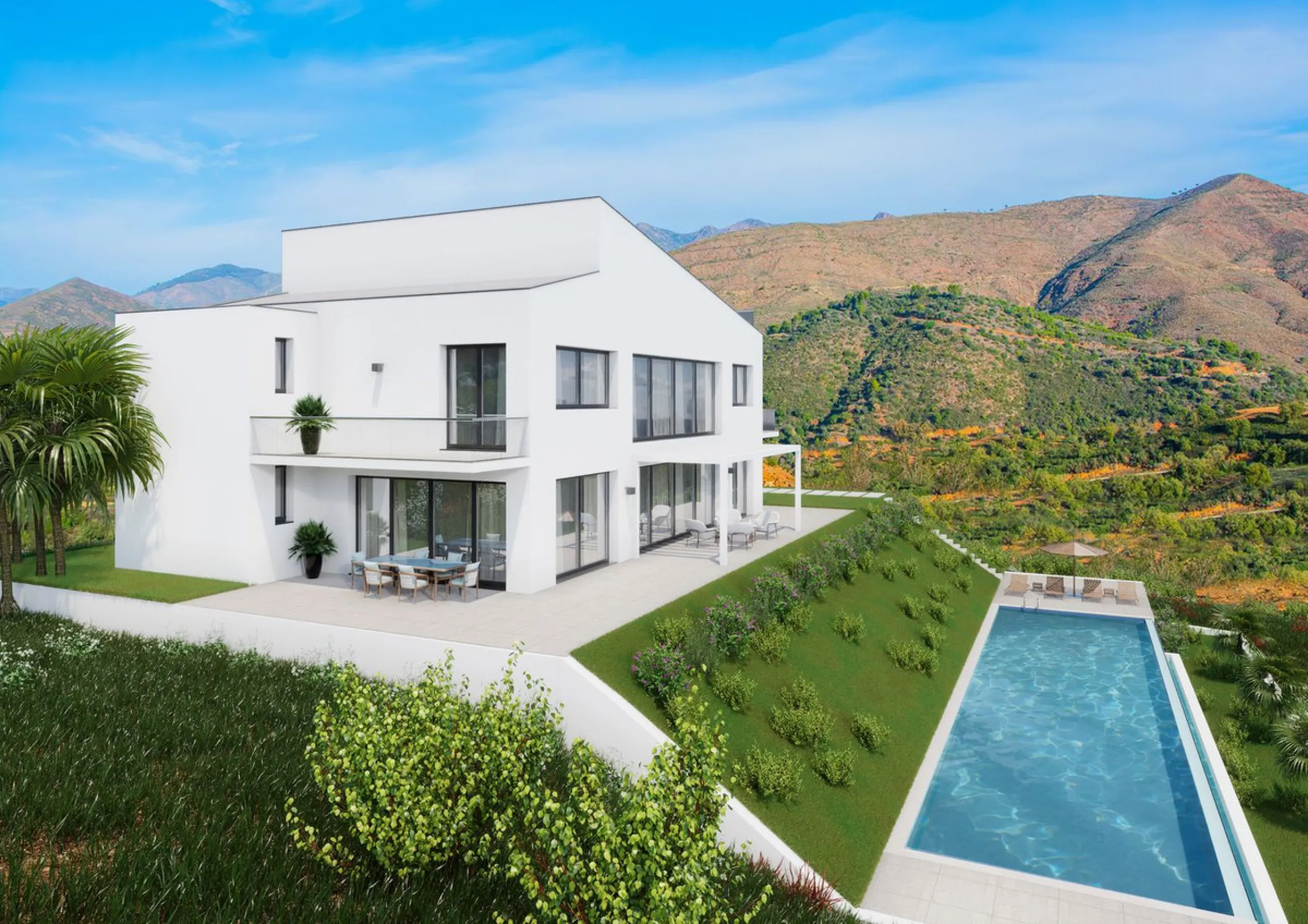 House - Finca - Cortijo в продаже в Marbella, Málaga. В доме 3 спален и 4 ванных комнат. Площадь дома 1000 м². Площадь участка 50000 м²