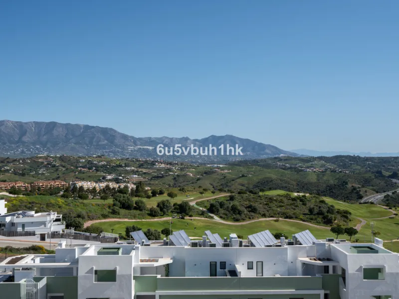 Nestled in the exclusive La Cala Nova Golf community, this brand-new, fully furnished two-bedroom, two-bathroom apartment offers breathtaking golf and mountain views. The spacious layout features a large open terrace and a sleek open kitchen, perfect for 
