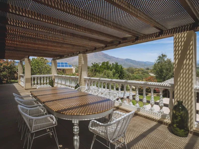 EXCEPTIONAL OPPORTUNITY – Luxurious Country Villa with Sea Views, 7 En-Suite Bedrooms, Gym, Sauna & Remarkable Sustainability Features Just Minutes from Estepona