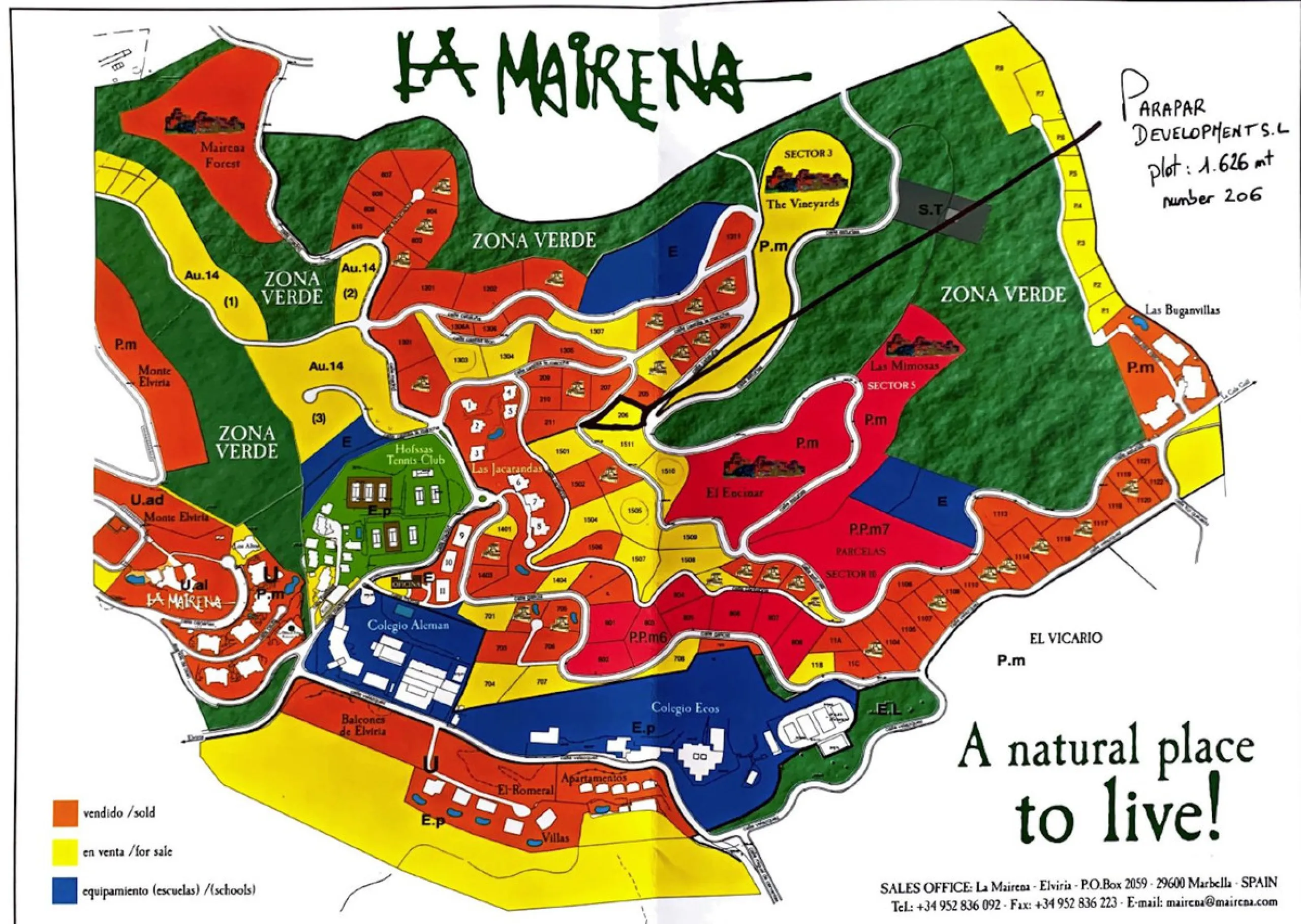 Plot - Residential Plot в продаже в Marbella, Málaga. Площадь участка 1626 м²
